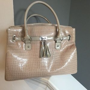 White House | Black Market Large Faux-croco